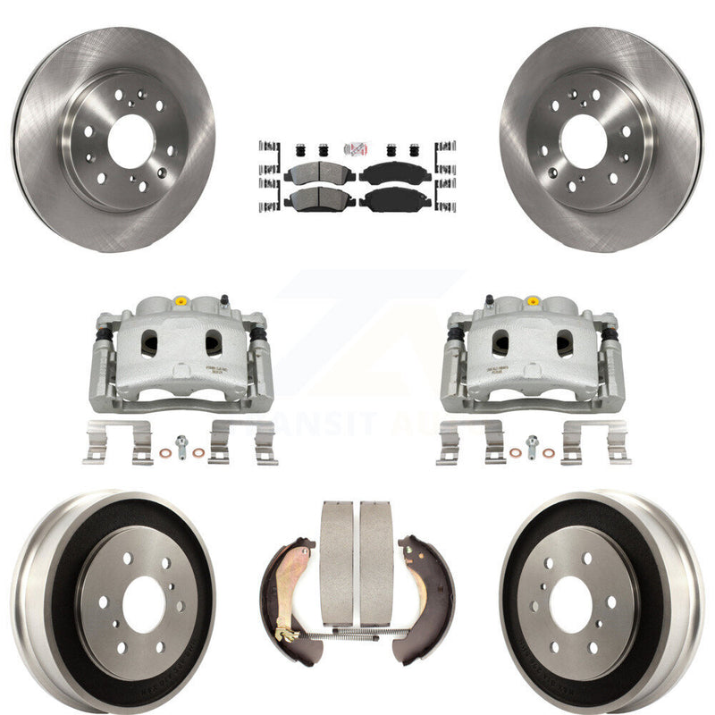 Transit Auto KC8-101571N Disc Brake Kit for 2005-2007 Chevrolet Silverado 1500 Classic, GMC Sierra 1500 Classic, Chevrolet Silverado 1500 & more - Front and Rear product image