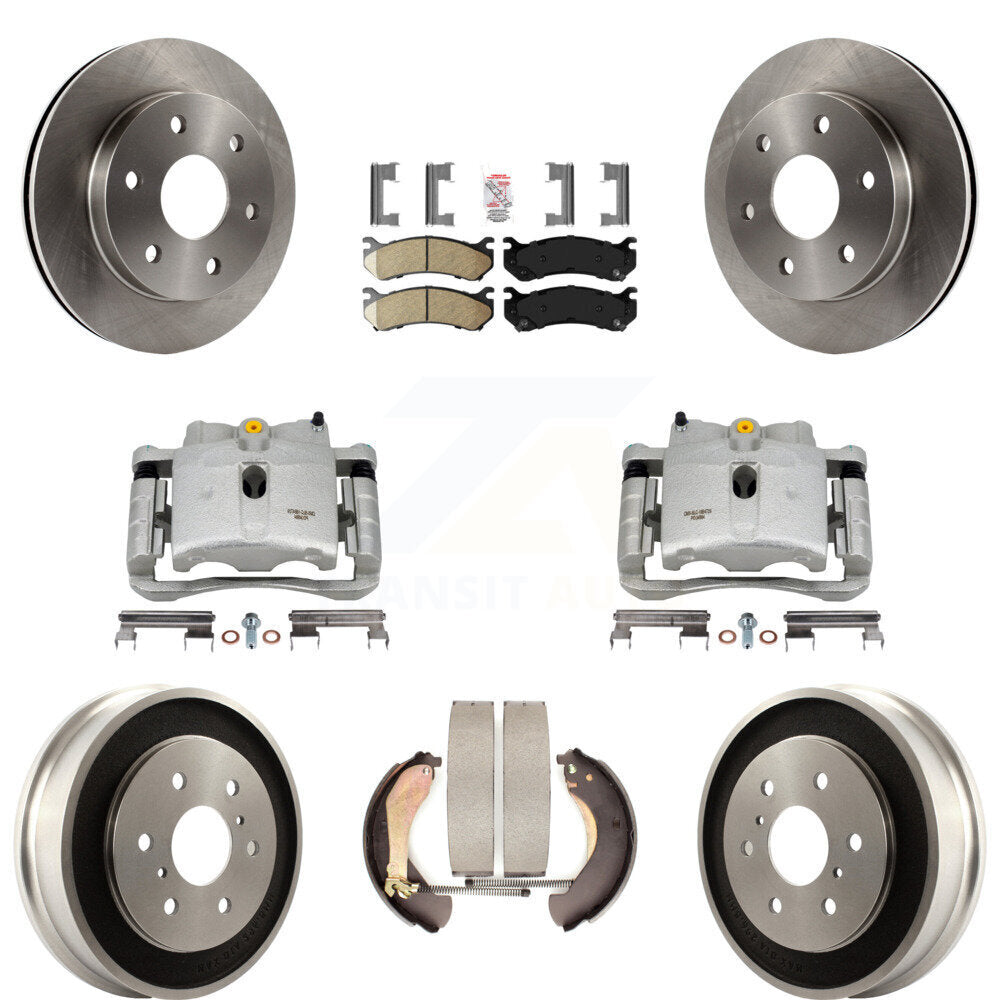 Transit Auto KC8-101572N Disc Brake Kit for 2005-2007 Chevrolet Silverado 1500 Classic, GMC Sierra 1500 Classic, Chevrolet Silverado 1500 & more - Front and Rear product image