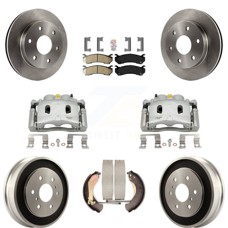 Transit Auto KC8-101574N Disc Brake Kit for 2007 Chevrolet Silverado 1500 - Front and Rear product image