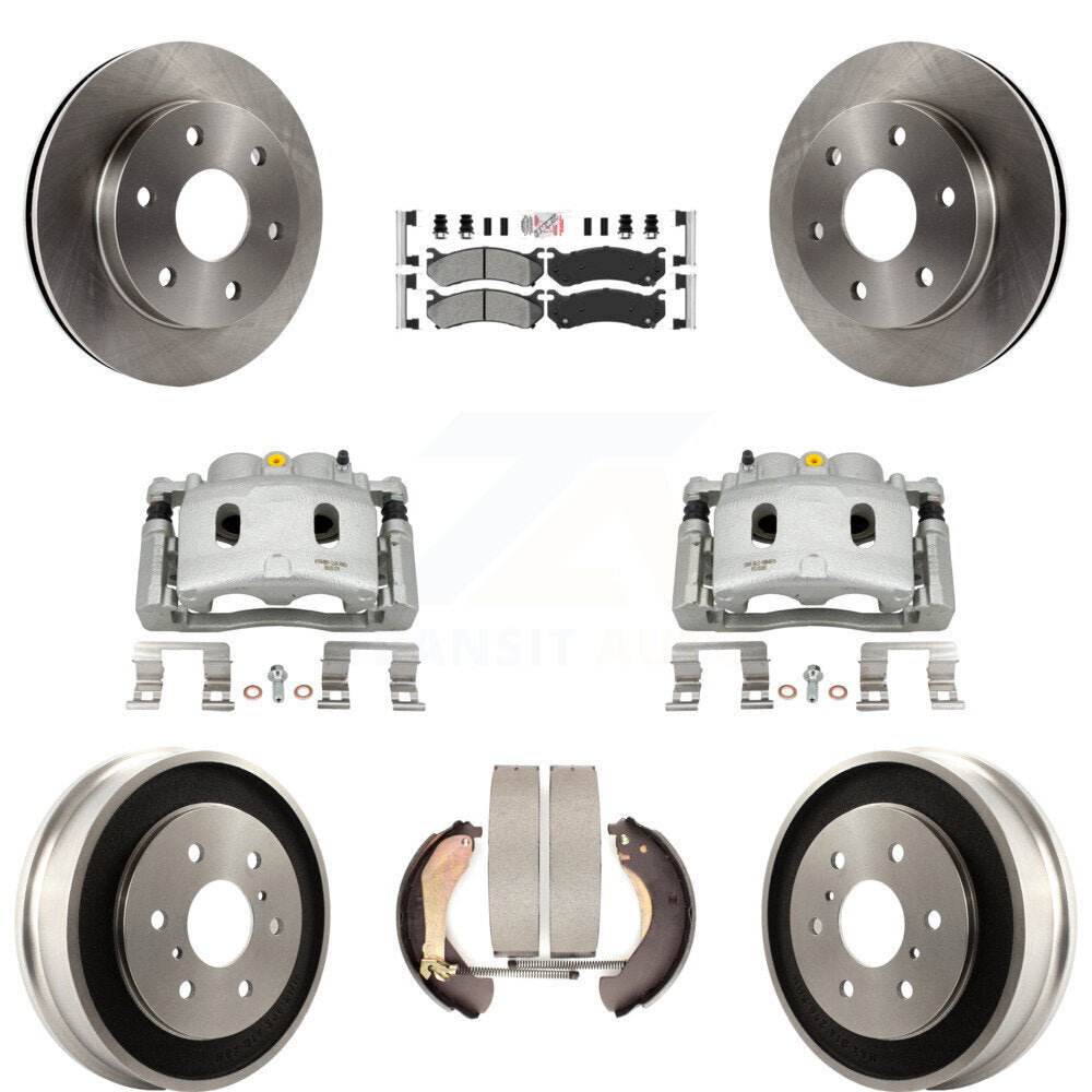 Transit Auto KC8-101575N Disc Brake Kit for 2007 Chevrolet Silverado 1500 - Front and Rear product image