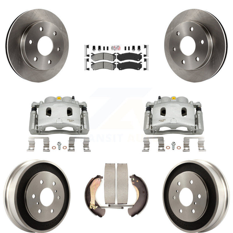 Transit Auto KC8-101575N Disc Brake Kit for 2007 Chevrolet Silverado 1500 - Front and Rear product image