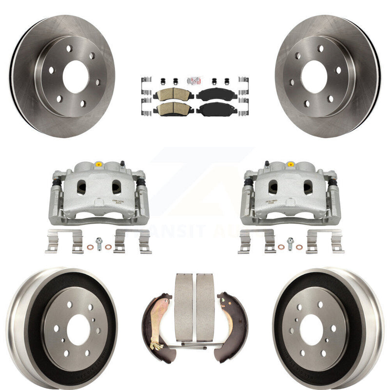 Transit Auto KC8-101576N Disc Brake Kit for 2007 GMC Sierra 1500 - Front and Rear product image