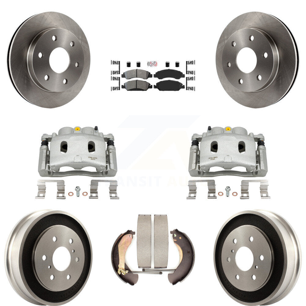 Transit Auto KC8-101578N Disc Brake Kit for 2007 GMC Sierra 1500 - Front and Rear product image