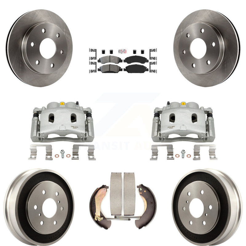 Transit Auto KC8-101578N Disc Brake Kit for 2007 GMC Sierra 1500 - Front and Rear product image