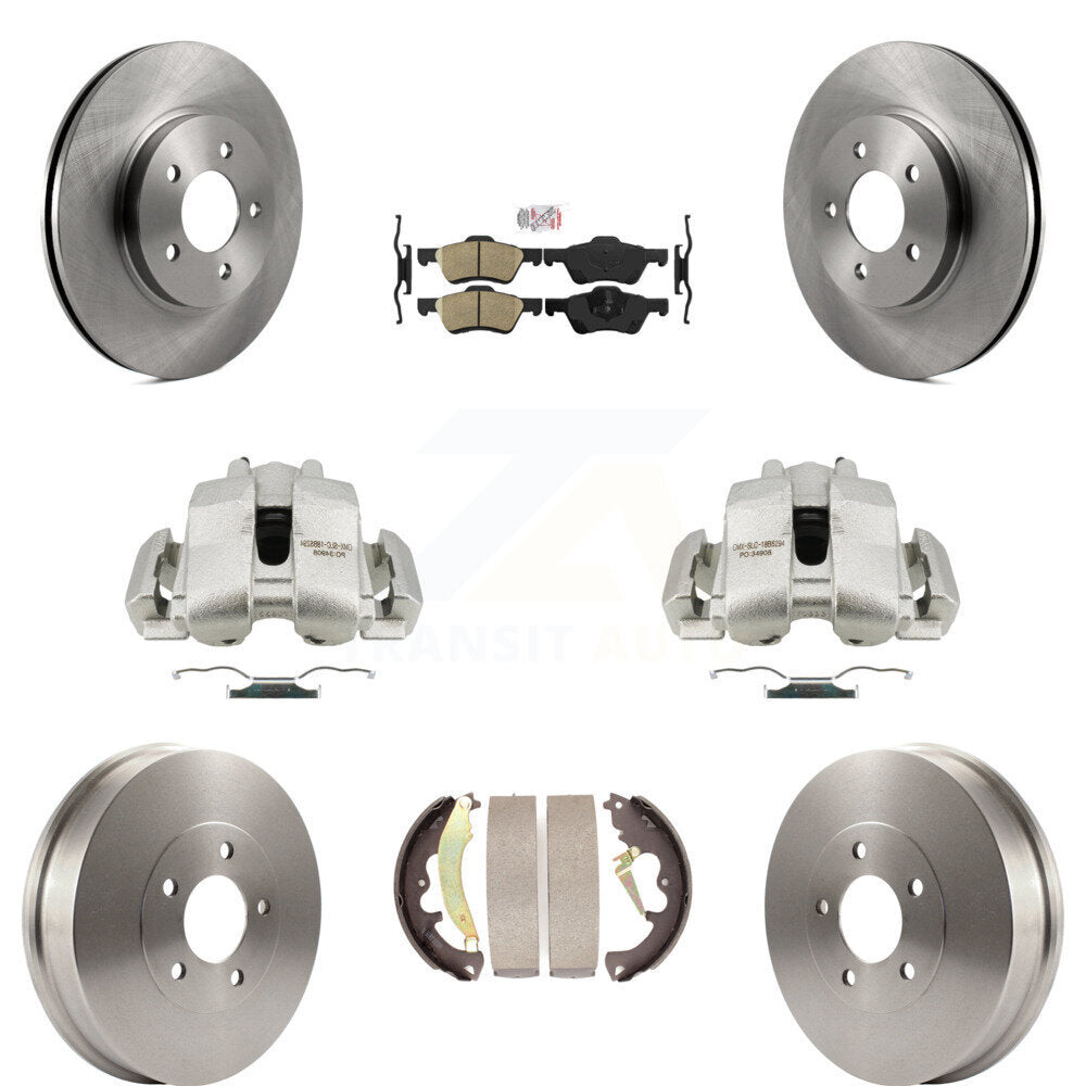 Transit Auto KC8-101581N Disc Brake Kit for 2011-2012 Ford Escape, Mercury Mariner - Front and Rear product image