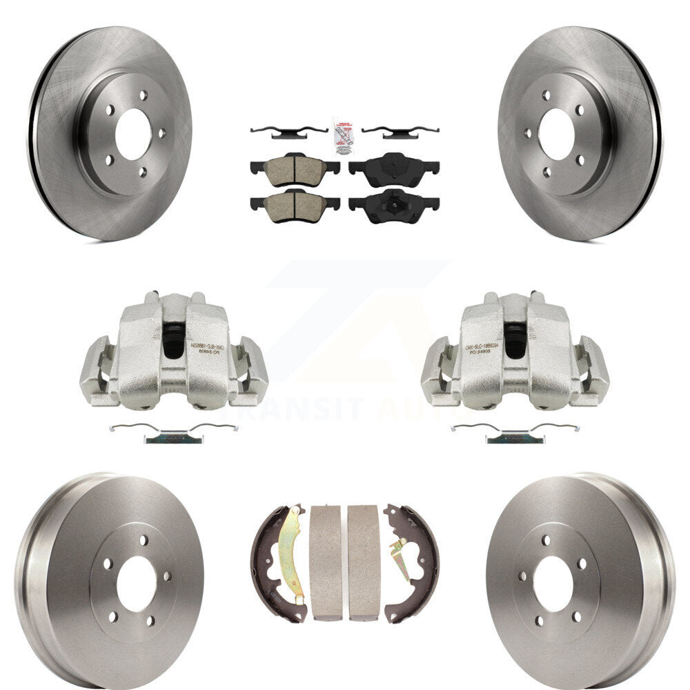 Transit Auto KC8-101582N Disc Brake Kit for 2011-2012 Ford Escape, Mazda Tribute - Front and Rear product image