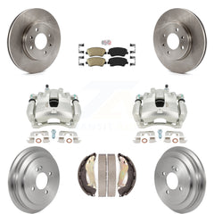 Transit Auto KC8-101584N Disc Brake Kit for 2012-2017 Hyundai Accent - Front and Rear product image