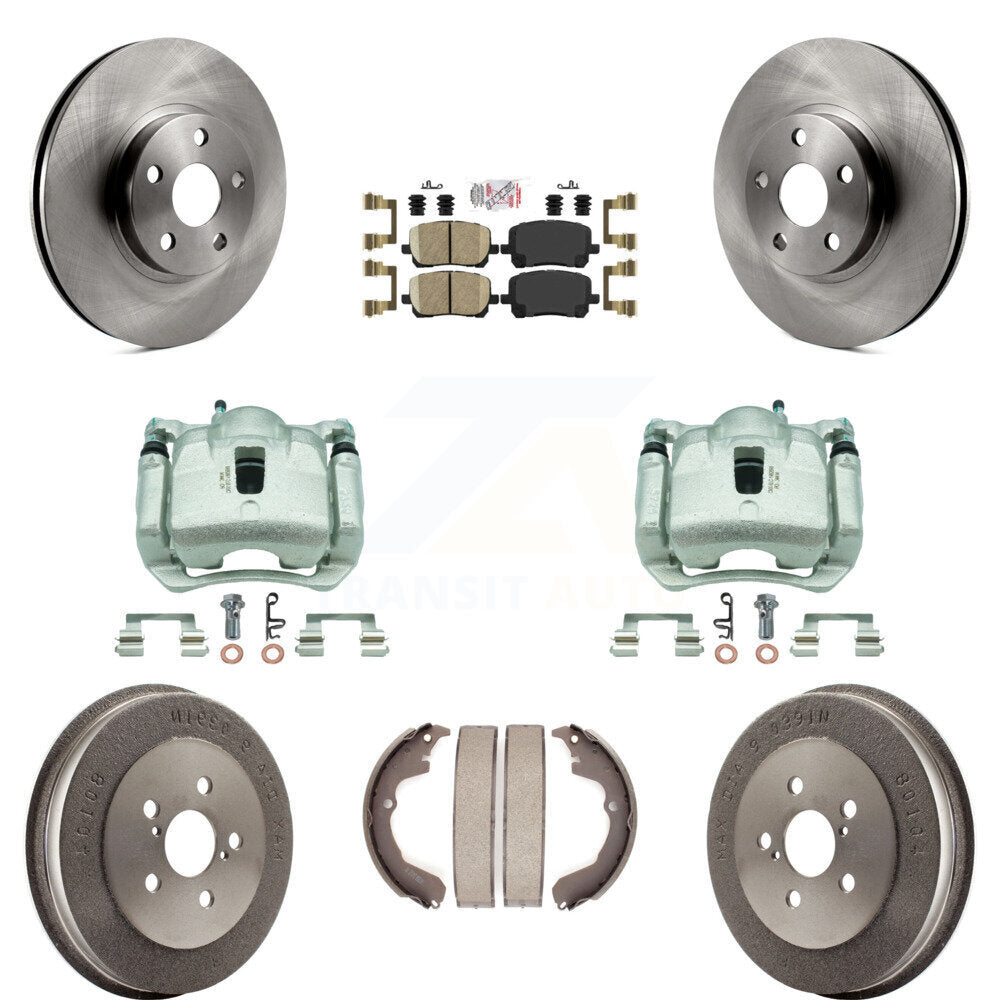 Transit Auto KC8-101586N Disc Brake Kit for 2003-2008 Pontiac Vibe, Toyota Matrix - Front and Rear product image