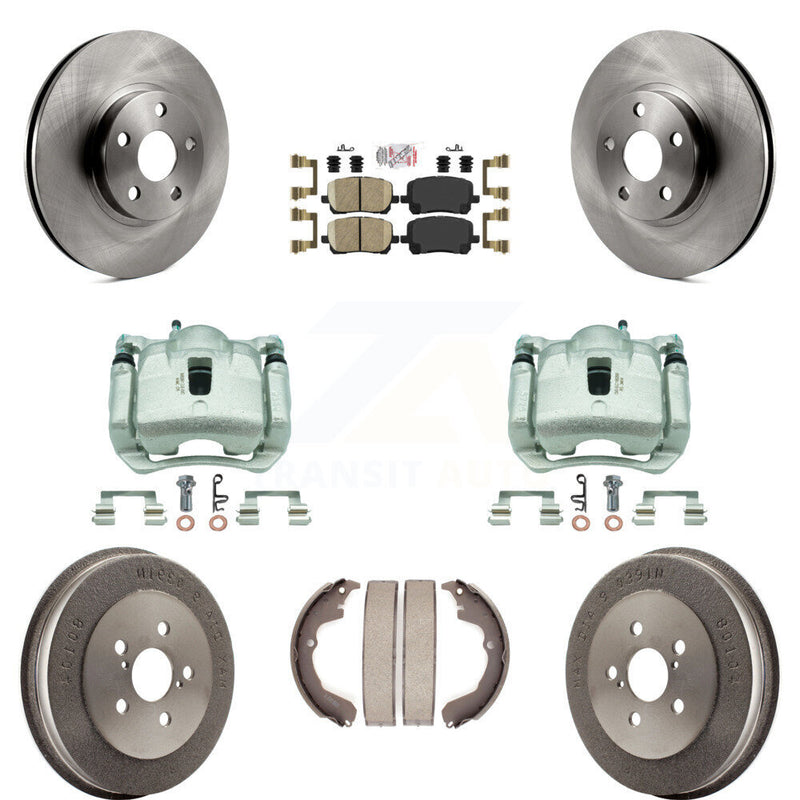 Transit Auto KC8-101586N Disc Brake Kit for 2003-2008 Pontiac Vibe, Toyota Matrix - Front and Rear product image