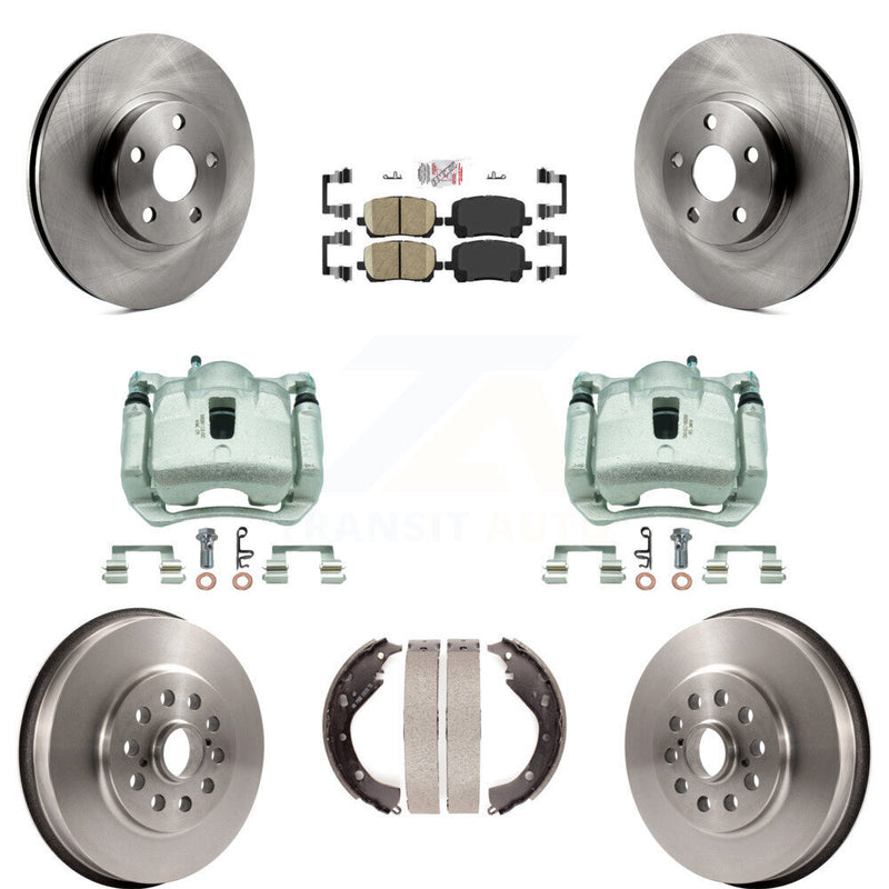 Transit Auto KC8-101587N Disc Brake Kit for 2003-2006 Pontiac Vibe, Toyota Matrix - Front and Rear product image