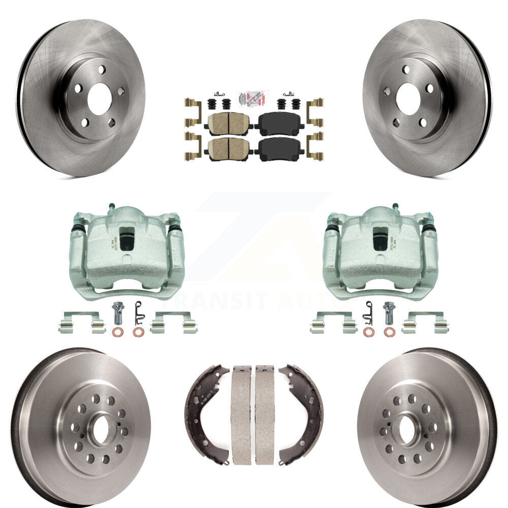 Transit Auto KC8-101588N Disc Brake Kit for 2003-2006 Pontiac Vibe, Toyota Matrix - Front and Rear product image