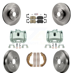 Transit Auto KC8-101589N Disc Brake Kit for 2003-2008 Toyota Corolla - Front and Rear product image