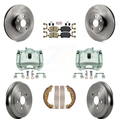 Transit Auto KC8-101590N Disc Brake Kit for 2003-2008 Toyota Corolla - Front and Rear product image