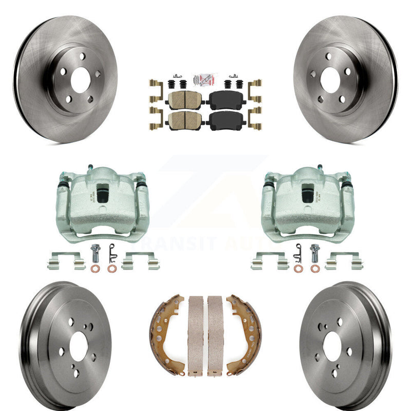Transit Auto KC8-101590N Disc Brake Kit for 2003-2008 Toyota Corolla - Front and Rear product image