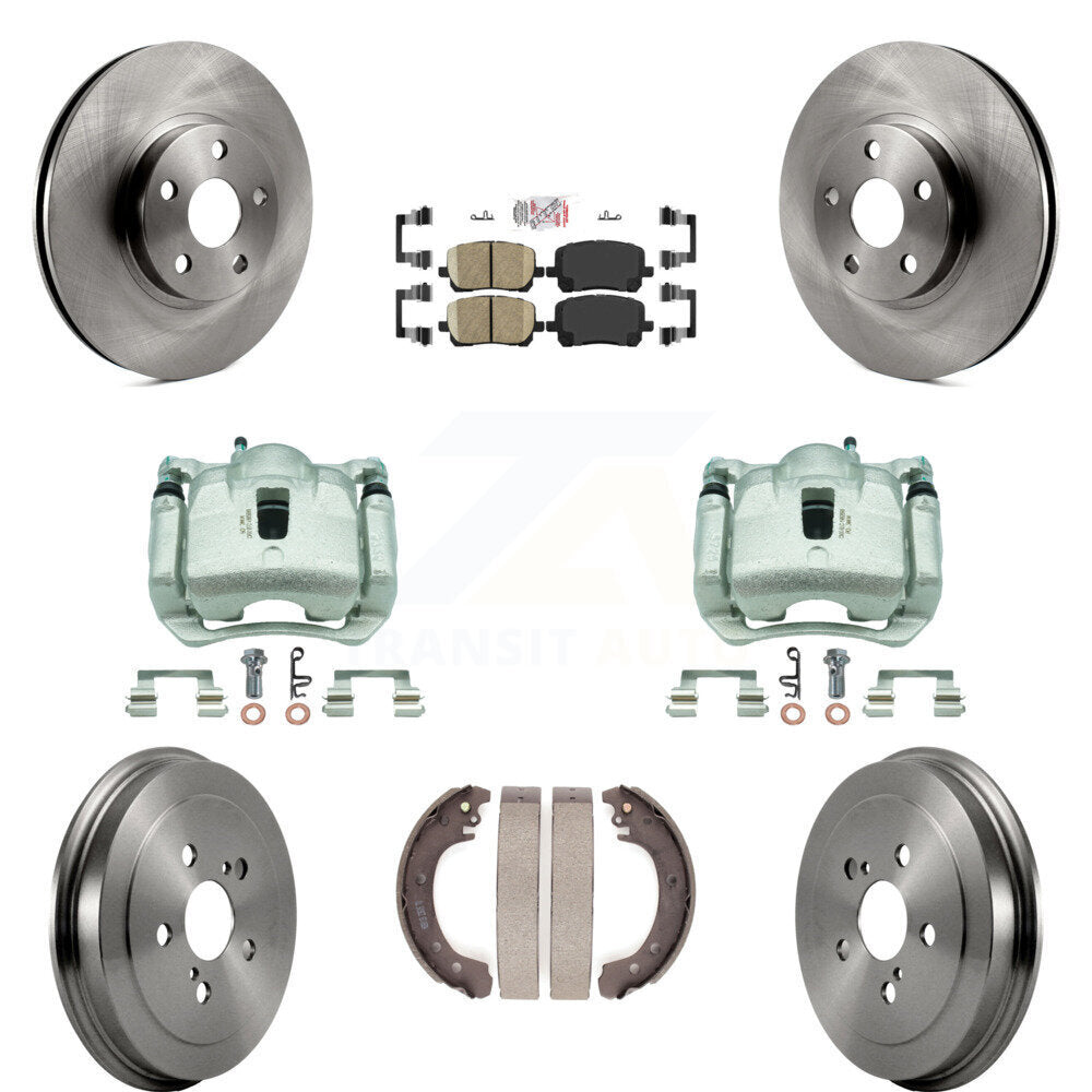 Transit Auto KC8-101591N Disc Brake Kit for 2003-2008 Toyota Corolla - Front and Rear product image