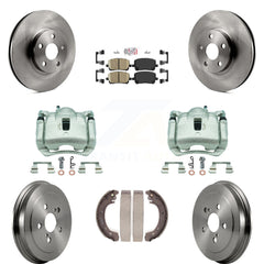 Transit Auto KC8-101591N Disc Brake Kit for 2003-2008 Toyota Corolla - Front and Rear product image