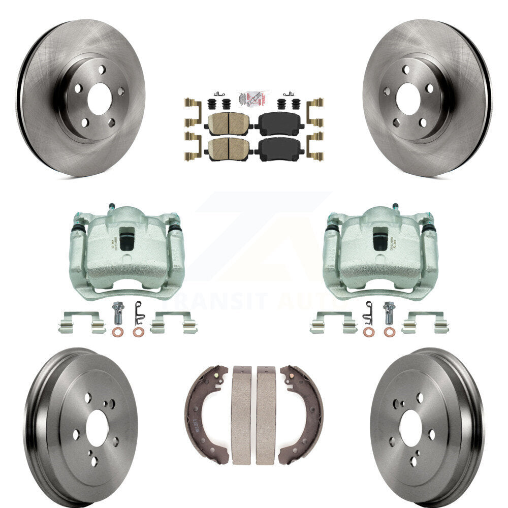 Transit Auto KC8-101592N Disc Brake Kit for 2003-2008 Toyota Corolla - Front and Rear product image