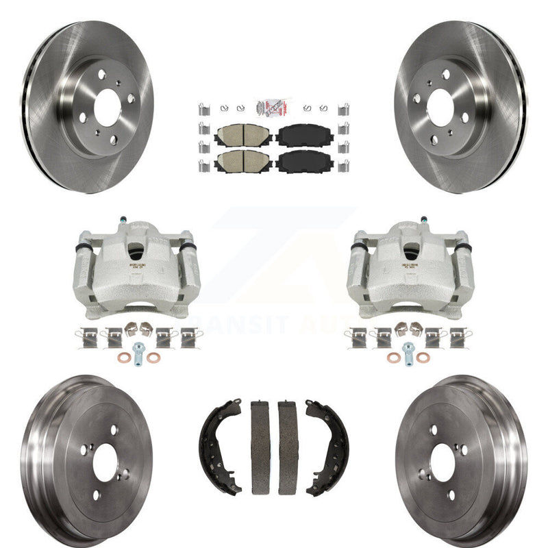 Transit Auto KC8-101599N Disc Brake Kit for 2006-2014 Toyota Yaris - Front and Rear product image