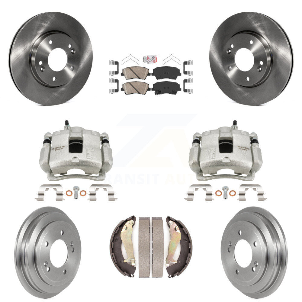 Transit Auto KC8-101601N Disc Brake Kit for 2017-2020 Hyundai Elantra - Front and Rear product image