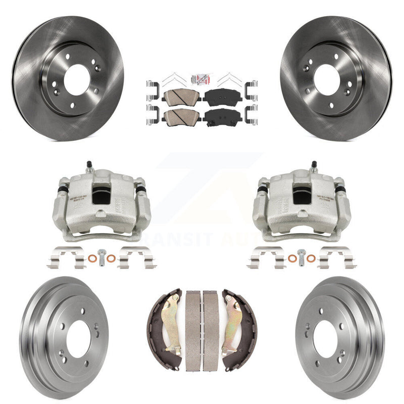 Transit Auto KC8-101601N Disc Brake Kit for 2017-2020 Hyundai Elantra - Front and Rear product image