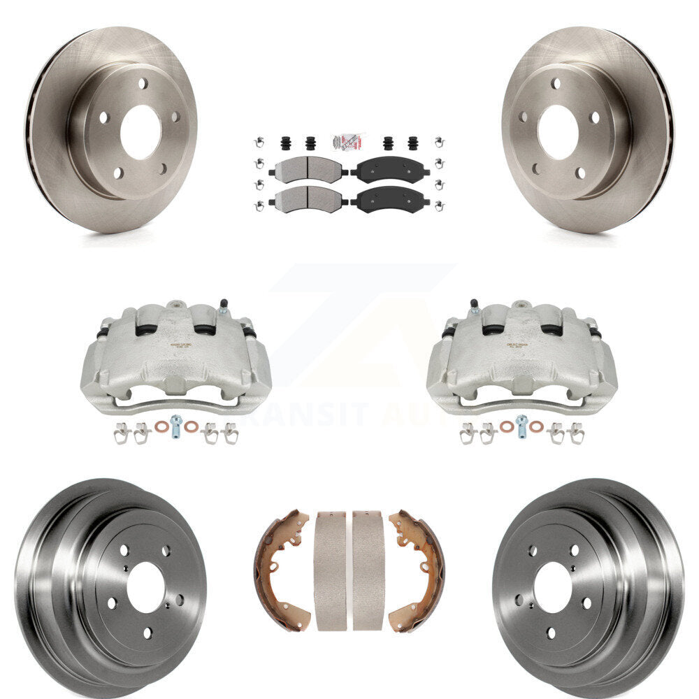 Transit Auto KC8-101602N Disc Brake Kit for 2005-2009 Mitsubishi Raider, Dodge Dakota - Front and Rear product image