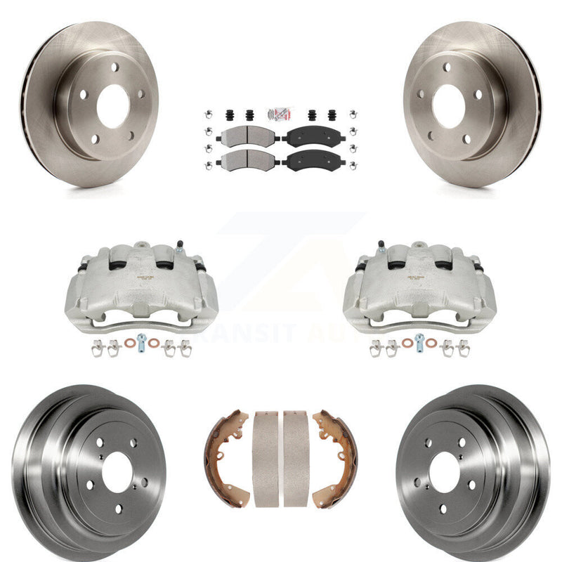 Transit Auto KC8-101602N Disc Brake Kit for 2005-2009 Mitsubishi Raider, Dodge Dakota - Front and Rear product image
