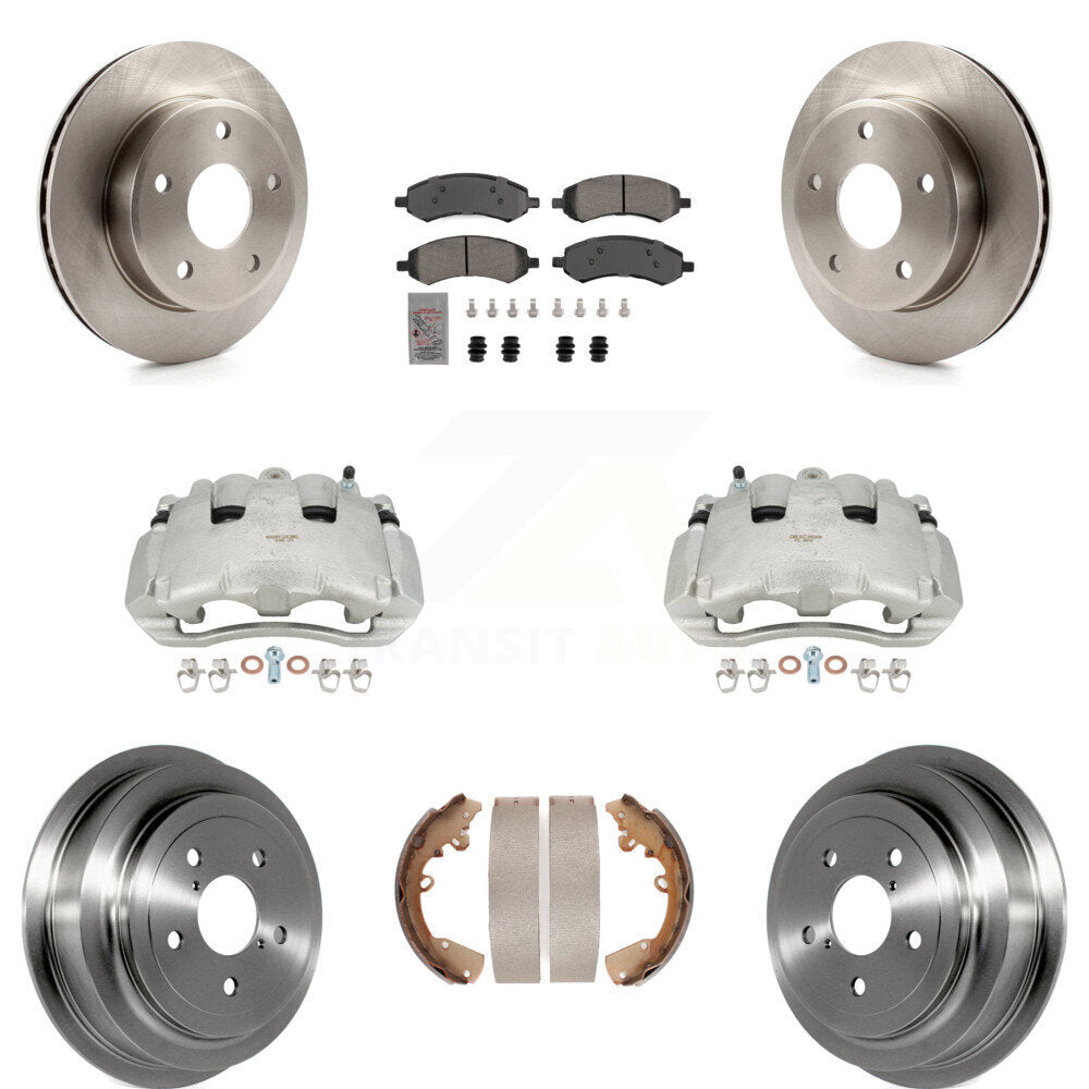 Transit Auto KC8-101603N Disc Brake Kit for 2005-2009 Mitsubishi Raider, Dodge Dakota - Front and Rear product image