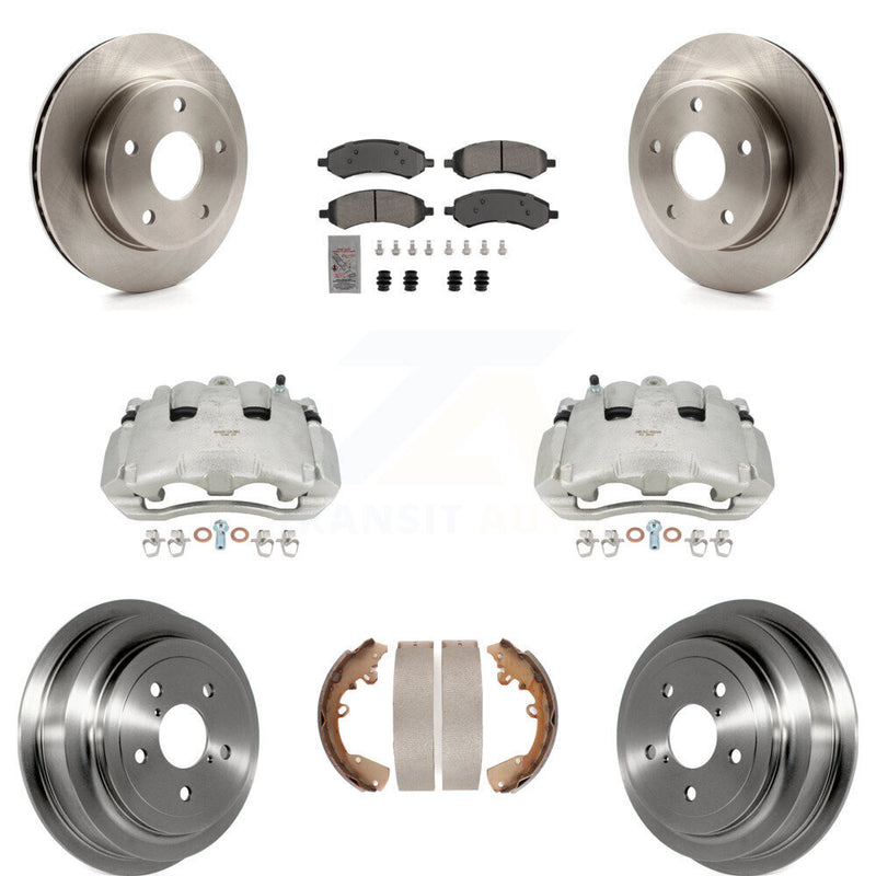 Transit Auto KC8-101603N Disc Brake Kit for 2005-2009 Mitsubishi Raider, Dodge Dakota - Front and Rear product image