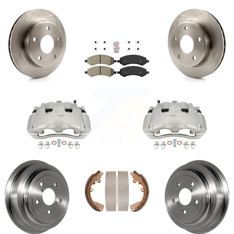 Transit Auto KC8-101604N Disc Brake Kit for 2005-2009 Mitsubishi Raider, Dodge Dakota - Front and Rear product image