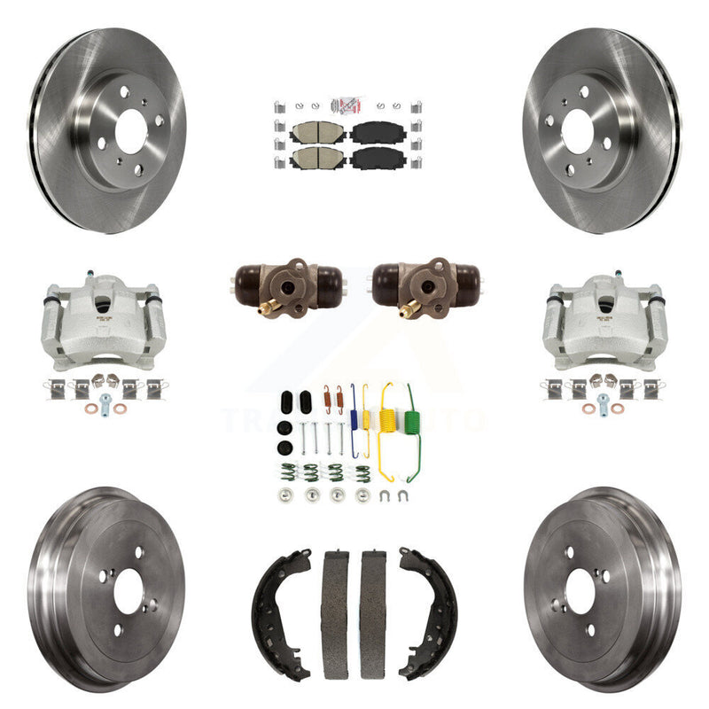 Transit Auto KC8-101606N Disc Brake Kit for 2006-2014 Toyota Yaris - Front and Rear product image