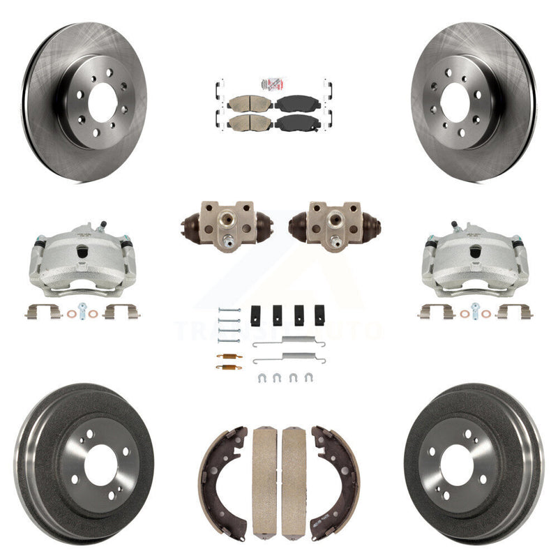 Transit Auto KC8-101608N Disc Brake Kit for 2001-2005 Honda Civic - Front and Rear product image