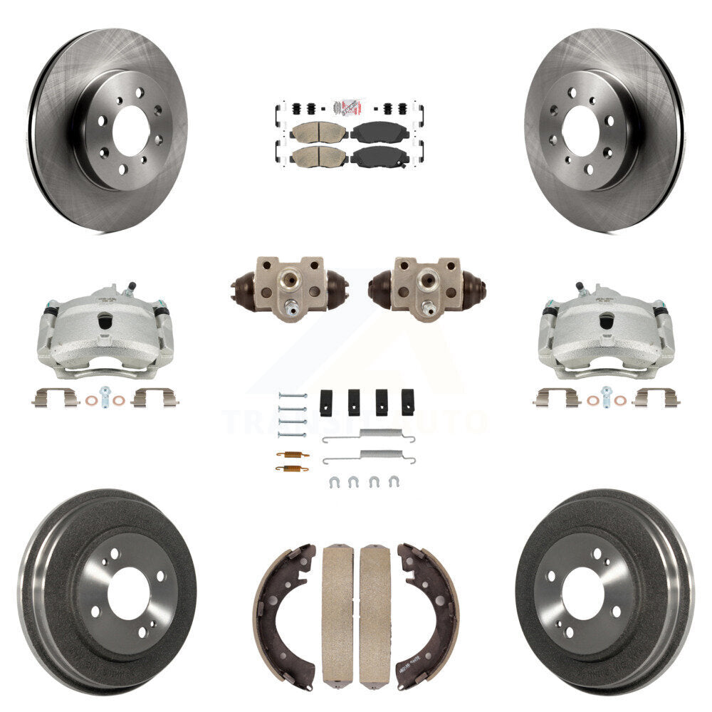 Transit Auto KC8-101609N Disc Brake Kit for 2001-2005 Honda Civic - Front and Rear product image