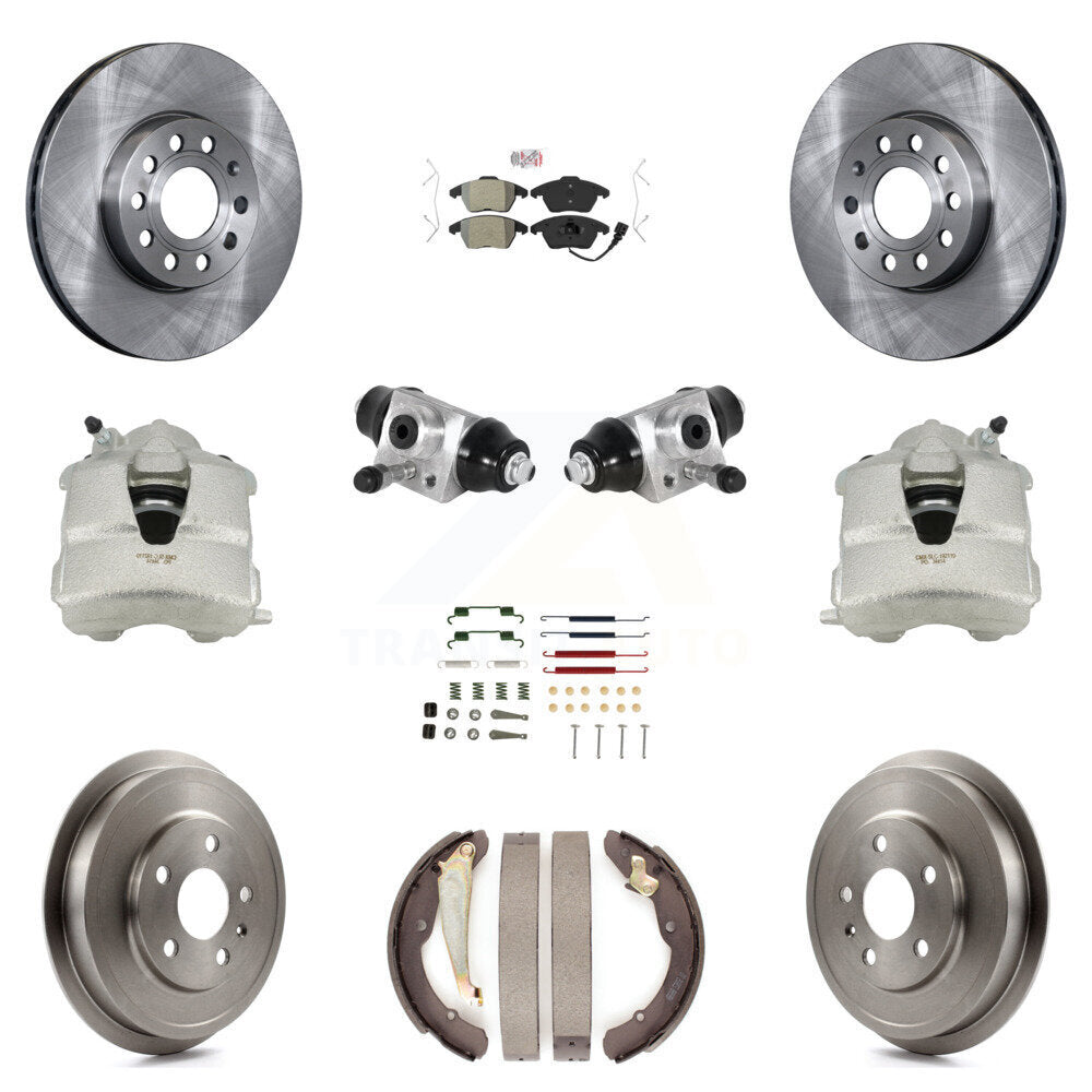 Transit Auto KC8-101615N Disc Brake Kit for 2011-2012 Volkswagen Jetta - Front and Rear product image