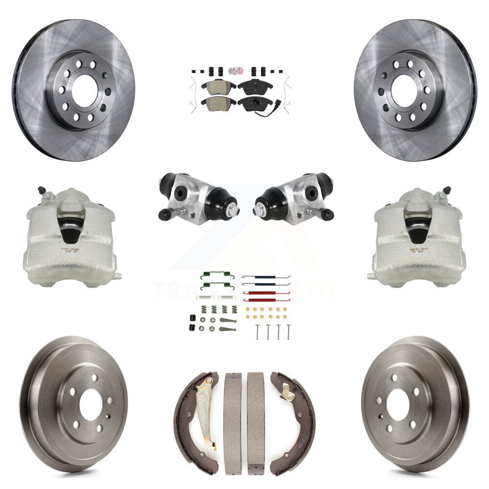 Transit Auto KC8-101616N Disc Brake Kit for 2011-2012 Volkswagen Jetta - Front and Rear product image