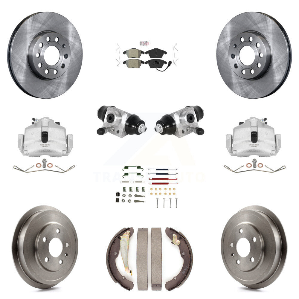 Transit Auto KC8-101617N Disc Brake Kit for 2011-2012 Volkswagen Jetta - Front and Rear product image
