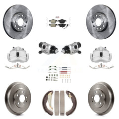 Transit Auto KC8-101617N Disc Brake Kit for 2011-2012 Volkswagen Jetta - Front and Rear product image