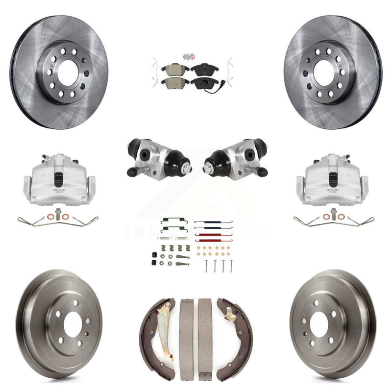 Transit Auto KC8-101617N Disc Brake Kit for 2011-2012 Volkswagen Jetta - Front and Rear product image