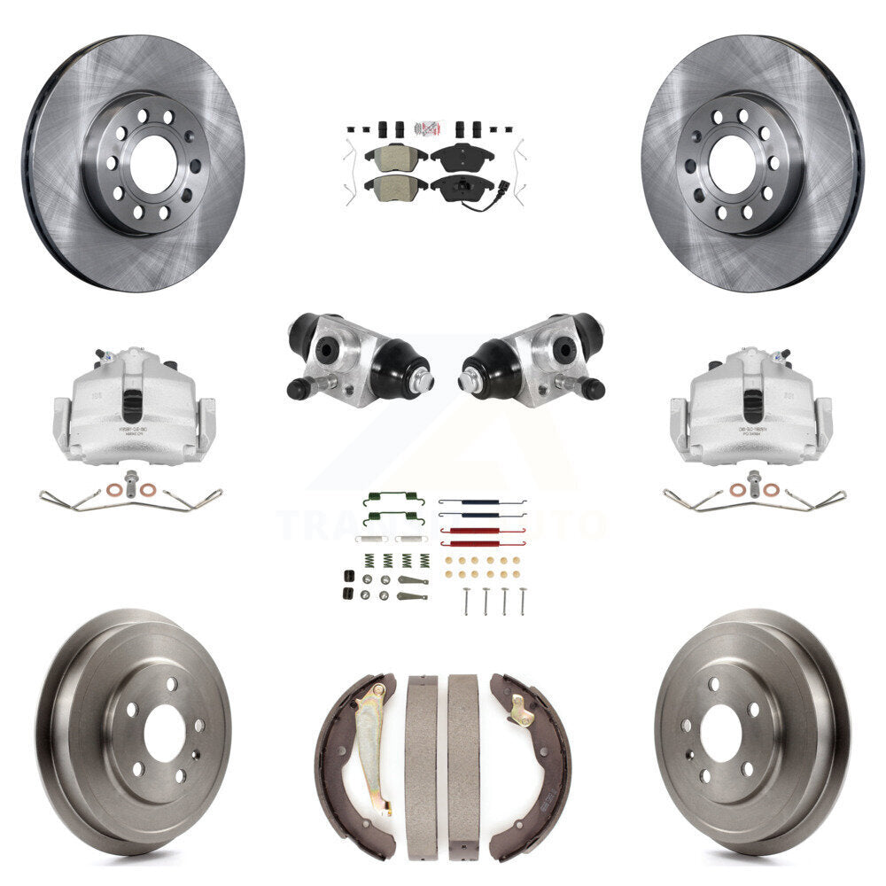 Transit Auto KC8-101618N Disc Brake Kit for 2011-2012 Volkswagen Jetta - Front and Rear product image