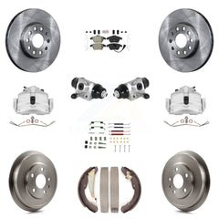 Transit Auto KC8-101618N Disc Brake Kit for 2011-2012 Volkswagen Jetta - Front and Rear product image