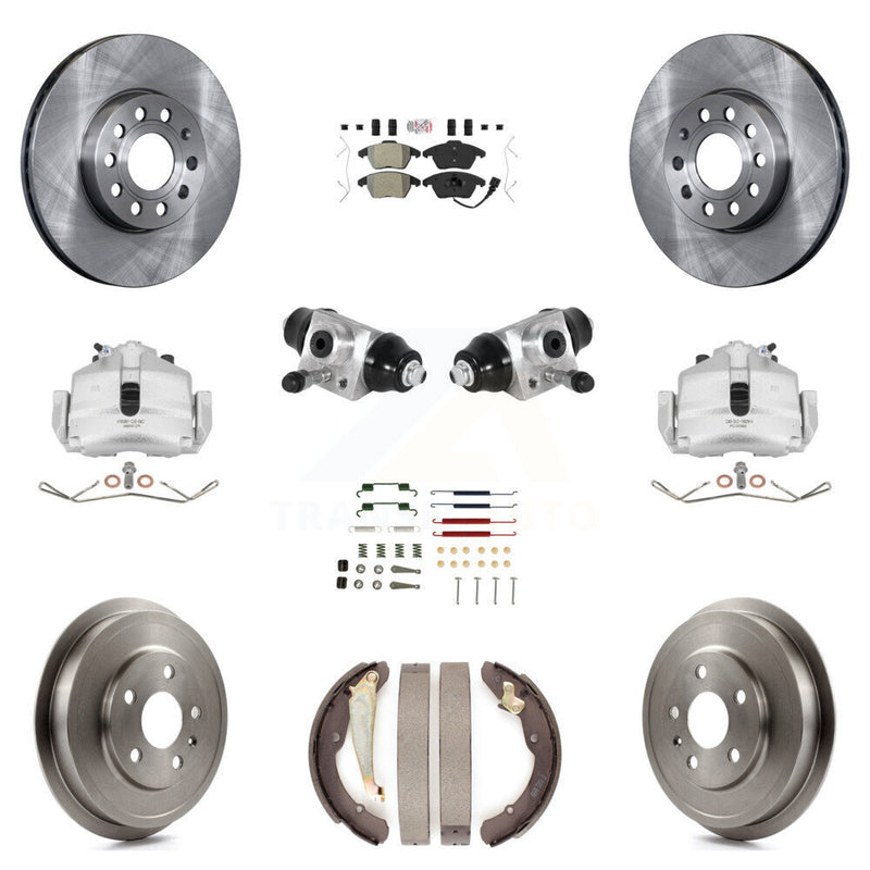 Transit Auto KC8-101618N Disc Brake Kit for 2011-2012 Volkswagen Jetta - Front and Rear product image