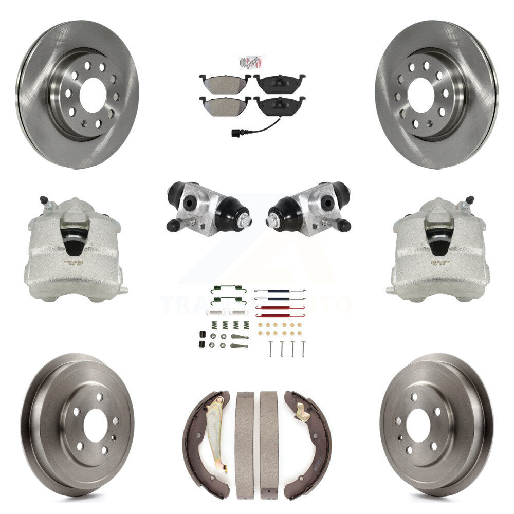 Transit Auto KC8-101619N Disc Brake Kit for 2011-2012 Volkswagen Jetta - Front and Rear product image