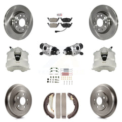 Transit Auto KC8-101619N Disc Brake Kit for 2011-2012 Volkswagen Jetta - Front and Rear product image