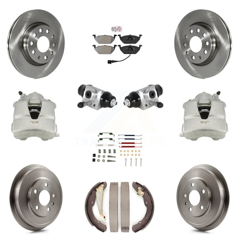 Transit Auto KC8-101619N Disc Brake Kit for 2011-2012 Volkswagen Jetta - Front and Rear product image