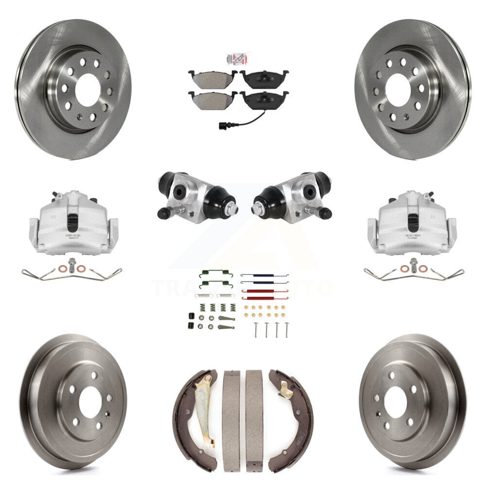 Transit Auto KC8-101620N Disc Brake Kit for 2011-2012 Volkswagen Jetta - Front and Rear product image