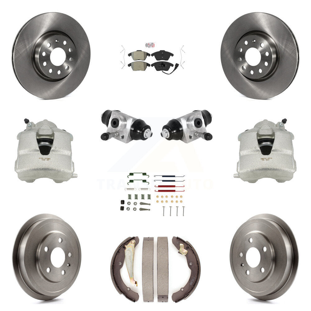 Transit Auto KC8-101621N Disc Brake Kit for 2011-2012 Volkswagen Jetta - Front and Rear product image