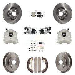 Transit Auto KC8-101621N Disc Brake Kit for 2011-2012 Volkswagen Jetta - Front and Rear product image
