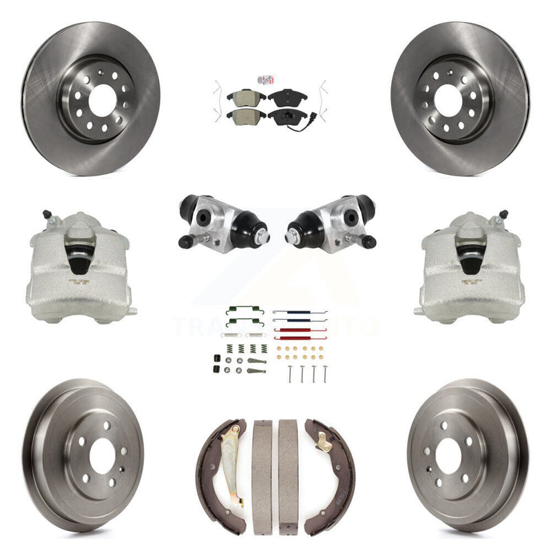 Transit Auto KC8-101621N Disc Brake Kit for 2011-2012 Volkswagen Jetta - Front and Rear product image