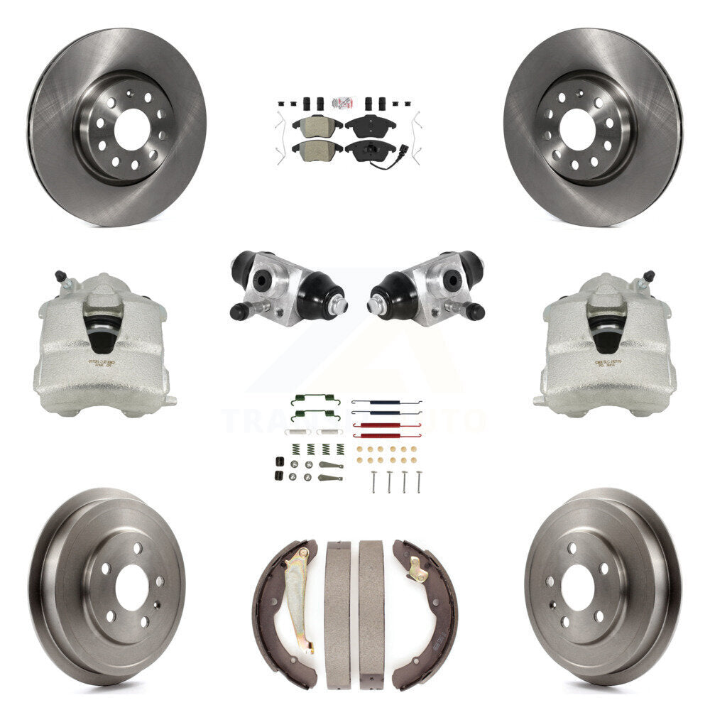Transit Auto KC8-101622N Disc Brake Kit for 2011-2012 Volkswagen Jetta - Front and Rear product image