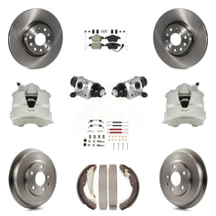 Transit Auto KC8-101622N Disc Brake Kit for 2011-2012 Volkswagen Jetta - Front and Rear product image