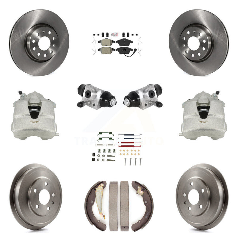 Transit Auto KC8-101622N Disc Brake Kit for 2011-2012 Volkswagen Jetta - Front and Rear product image